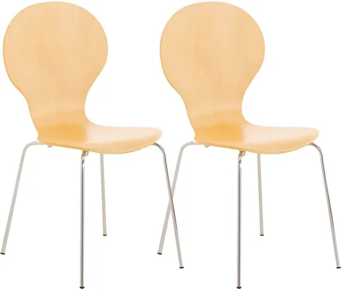 TPFLiving Besucherstuhl Daggy in beige von TPFLiving