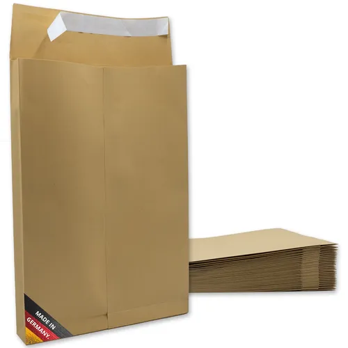 easydruck24de Umschläge B4 ohne Fenster mit Falte 4 cm