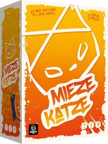 Blackrock Games Mieze Katze – kooperatives Gesellschaftsspiel Orignal und Spaß | 2 bis 6 Spieler | ab 8 Jahren | Gesellschaftsspiel Spaß und Original | Koordination, Speicher & Beatbox