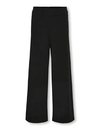 ONLY Mädchen Kognella Pant JRS Noos Hose, Schwarz, 140 EU