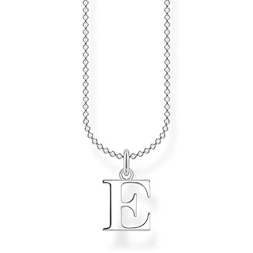 THOMAS SABO Kette Buchstabe E aus 925 Sterlingsilber von THOMAS SABO