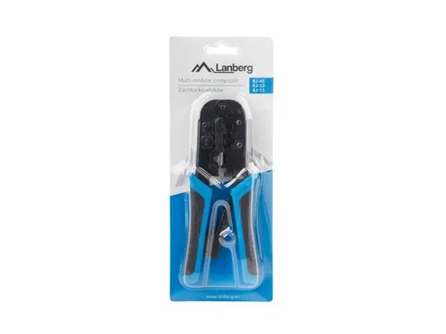 Lanberg NT-0201 Kabel-Crimper Crimpwerkzeug Schwarz, Blau Lanberg 5901969404326