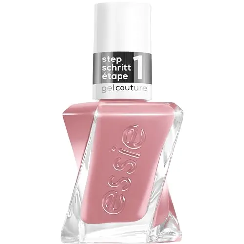 essie Gel Couture Nagellack Nr. 485 Princess Charming - Gellack in Rosa mit bis zu 15 Tagen Haltbarkeit und glänzendem Finish – für professionelle Maniküre ohne UV-Licht.