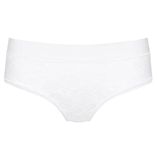 Sloggi Damen GO Allround Lace Midi, White, One