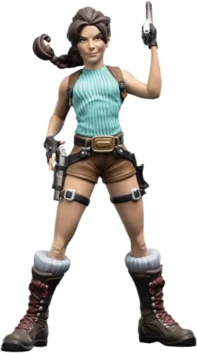 Weta Workshop Mini Epics Lara Croft Figurine 17 cm - Puppen & Sammelfiguren: Detailreiche Mini Epics Figur von Lara Croft, perfekt für Sammler und Tomb Raider-Fans.