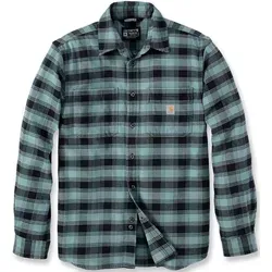 Carhartt Flannel L/S Plaid Shirt 105945 in grün von Carhartt