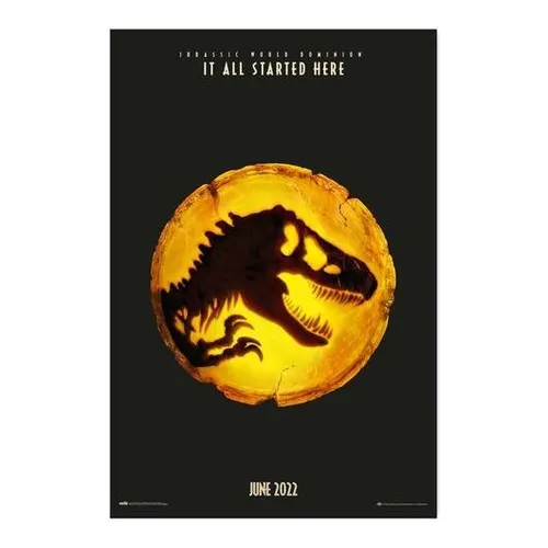 Poster JURASSIC WORLD DOMINION - It All Started Here 61x91,5cm NEU 59876 ge