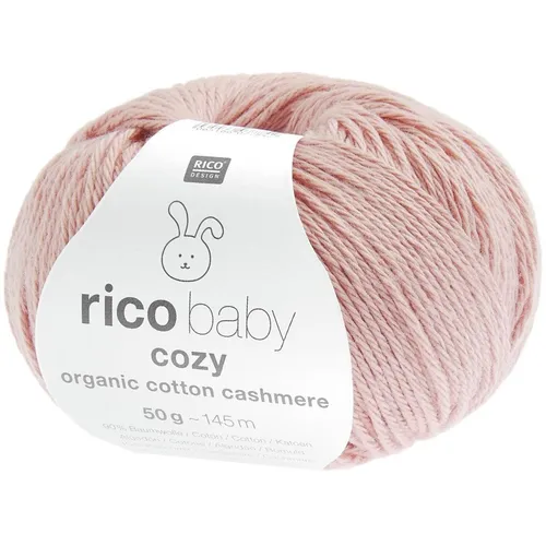 Wolle Kreativ! Rico - Baby Cozy Organic Cotton Cashmere Fb. 10 blush 50 g