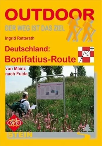 Deutschland: Bonifatius-Route: von Mainz nach Fulda (OutdoorHandbuch)