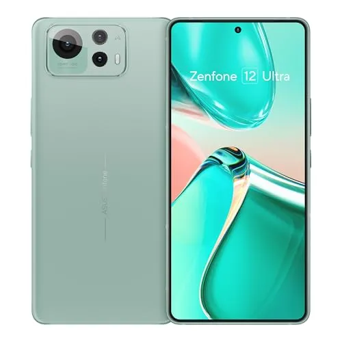 ASUS ZenFone 12 Ultra 512GB/16GB - Green - Handys Smartphones mit beeindruckendem 6.78