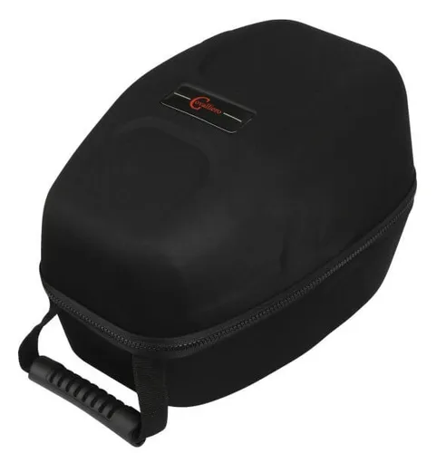Kerbl covalliero 321245 Helmkoffer schwarz - Reithelme Koffer zur geschützten Aufbewahrung mit Elastiknetz für sicheren Halt, Rundum-Reißverschluss für einfache Entnahme und hochwertiger Microfaser für Langlebigkeit.