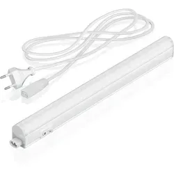 ledscom.de LED Unterbauleuchte RIGEL, Stecker, 31cm, 4 W, 445lm, weiß