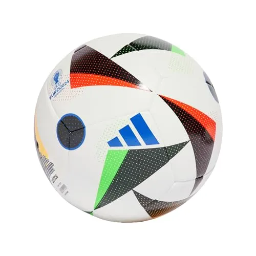 adidas Performance Fußball EURO 24 TRN - Fußball für die Saison 2024, Größe 4 aus hochwertigem Thermoplast, ideal für Erwachsene. Perfekt für das Training und Spiele mit Freunden!
