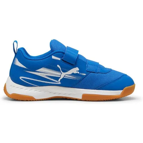 Puma Varion II V Jr Hallenschuhe - Robuste Kinder Hallenschuhe mit Variofoam-Dämpfung und atmungsaktivem Variomesh für optimalen Komfort und Unterstützung bei Hallenspielen.