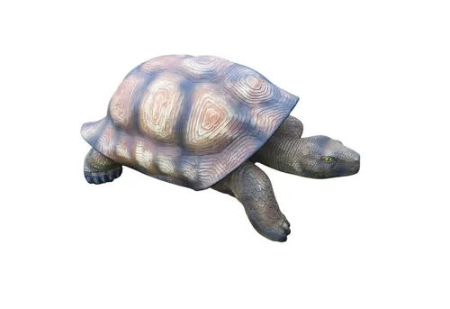 DEKO VERTRIEB BAYERN XXL Premium Schildkröte - Lebensgroße Gartenfigur aus hochwertigem Material, ideal für Garten- und Terrassengestaltung, sorgt für einen Blickfang im Freien.