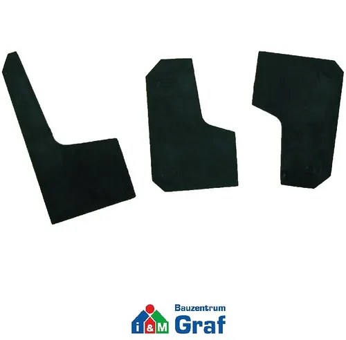 HaWe 2309255 Silikon-Abziehgummi-Set, 3-teilig