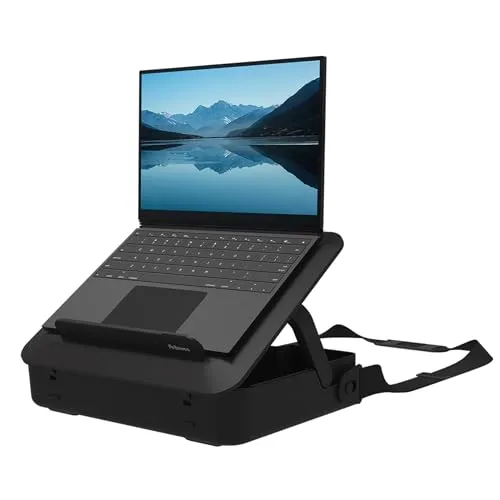 Fellowes Laptoptasche Breyta Toolbox - Schutz für Laptops bis 35,6 cm (14 Zoll), schlankes Design mit 2-in-1-Funktion als Tasche und Ständer
