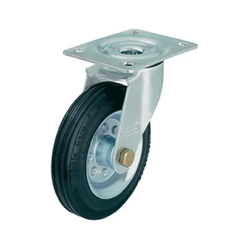 Blickle STAHLBL.LENKROLLE Gummi 100MM ANSCHRAUBP von Blickle