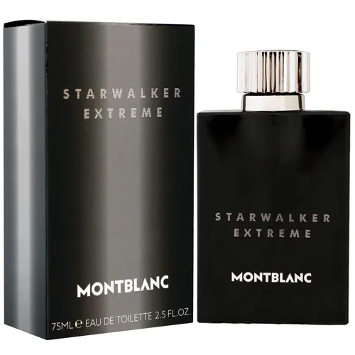 Montblanc Starwalker Extreme Eau de Toilette 75 ml - Herren Parfüm mit holzigen Noten, ideal für selbstbewusste Männer, die einen markanten Duft suchen. Frische Kopfnote von Ananas und Mandarine für einen lebendigen Start.