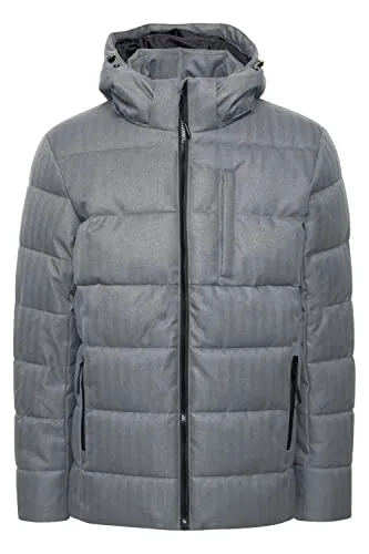 Indicode IDPiulio - 15714MM Herren Steppjacke Winterjacke Herrenjacke Jacke, Größe:M, Farbe:Grey Mix (914)