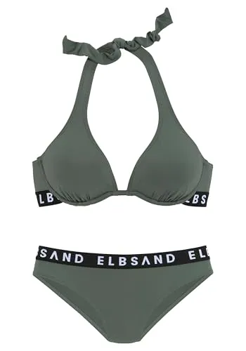 Elbsand Damen Bügel-Bikini - Bikini-Sets für Damen mit herausnehmbaren Cups und elastischem Band, perfekt für den Strand und höchsten Tragekomfort durch weiche Microfaser.