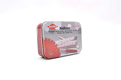 Kleiber 920-33 + Co.GmbH Nähset in Metalldose, rot