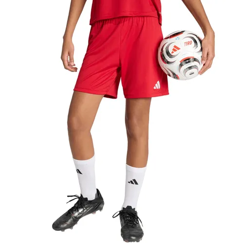 Spodenki damskie adidas Entrada 26 czerwone JZ2536 S in rot von adidas teamwear