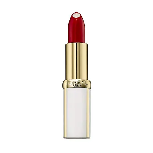 L'Oréal Paris Age Perfect Lippenstift in Nr. 394 flaming carmin, intensive Pflege und Glanz, in dunklem rot, 4,8 g