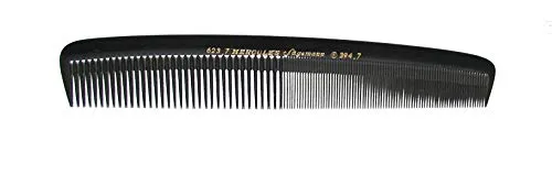 HERCULES SÄGEMANN - 623-394 Herren Taschenkamm | Herren Kamm mit grober und feiner Zahnteilung | Für Styling von Männer-Frisuren | Größe: 7 Zoll