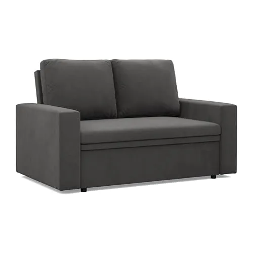Mebligo NEO Kollektion Sofa 2 Sitzer mit Schlaffunktion und Bettkasten - Sofas & Couches - Kompaktes Schlafsofa mit praktischer Schlaffunktion und zusätzlichem Stauraum, ideal für kleine Räume und Gäste.