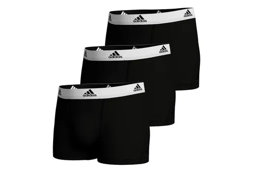 adidas Sportswear Boxershorts 3er Pack Trunk Active Flex Cotton (3-St., 3er Pack) mit kontrastfarbenem Bund