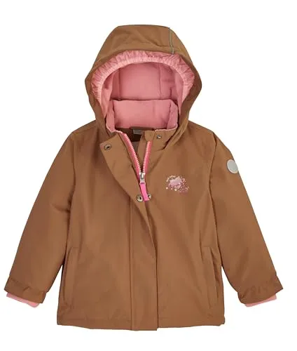 first instinct by killtec Kinder Funktionsjacke/Outdoorjacke mit Kapuze FIOW 38 MNS JCKT, braun, 98/104, 42123-000