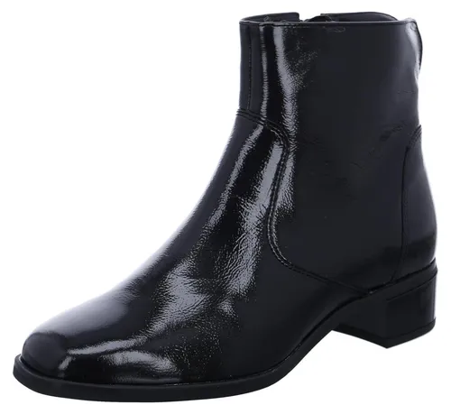 Ara Stiefelette RAZ-ST, Lack/Brush, Schwarz, Damen - Wanderschuhe mit elegantem Design und exzellenter Qualität, ideal um Ihrem Outfit den neuesten Schliff zu verleihen und Ihren Style neu zu erfinden!