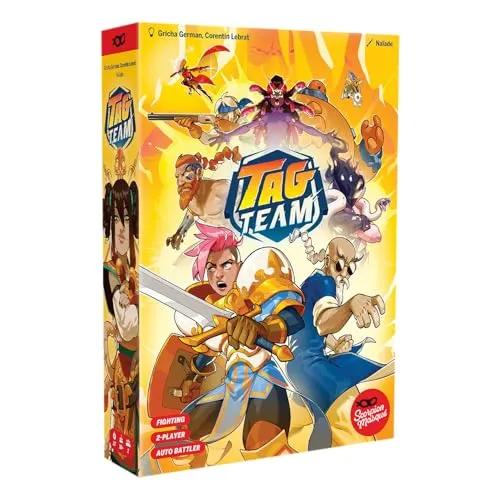 Scorpion Masqué Tag Team – aus The Creators of Sky Team, Auto-Battler Deck Builder für zwei Spieler, 12 Kämpfer zur Auswahl, KO to Win, ab 10 Jahren, 15 Minuten