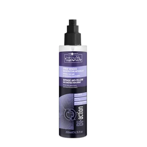 Hair Company Inimitable Blonde Biphasic Anti-Yellow Reconstruction Spray 200ml