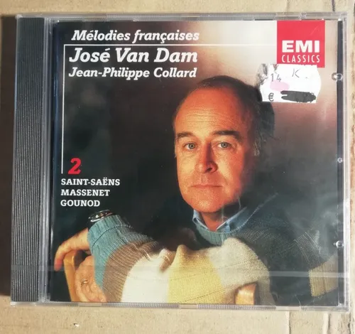 JOSÉ VAN DAM / JEAN-PHILIPPE COLLARD - MELODIES FRANCAISES 2- CD -NEU/OVP (J456)