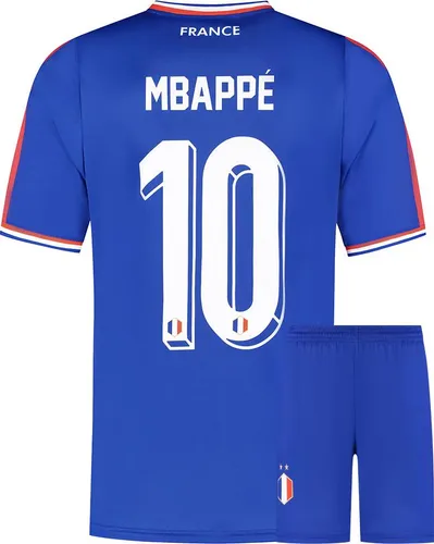 Produktbild Frankreich Fußball Trikot Set Mbappe Heim