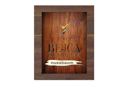 rekol Kreativset Holzbeize Möbelbeize Trockenbeize Beize Pulverbeize f. 2-3m², (1 Tüte á 18g), Nussbaum