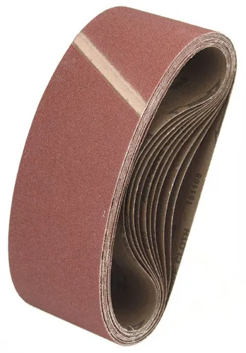 Eckra Schleifscheibe 10 Schleifbänder 100x610mm Korn 150 Holz, Metall, für Bandschleifer