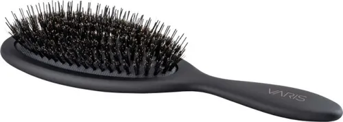 VARIS Smoothing Brush Frisierbürste - Universelle Haarglättung - Haarbürsten für alle Haartypen, mit Wildschwein- und Nylonborsten für herausragenden Glanz und reduzierte Frizz dank hydro-ionischen Kristallen.