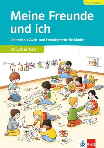 Meine Freunde und ich – Bildkarten für Kinder - Deutsch als Zweit- und Fremdsprache, 60 bildreiche Karten fördern spielerisches Lernen und Sprachverständnis bei Kindern.