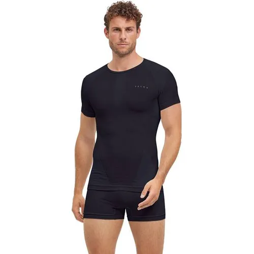 Falke Herren Tight Fit-Shirt Warm XL – Optimaler Tragekomfort - Funktionale Langlauf Unterwäsche für Männer, ideal für Aktivitäten mit mittlerer bis hoher Intensität. Schnelltrocknend und feuchtigkeitsableitend für warmen und trockenen Tragekomfort.