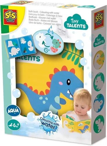 SES Badebuch Malen mit Wasser - Dinos