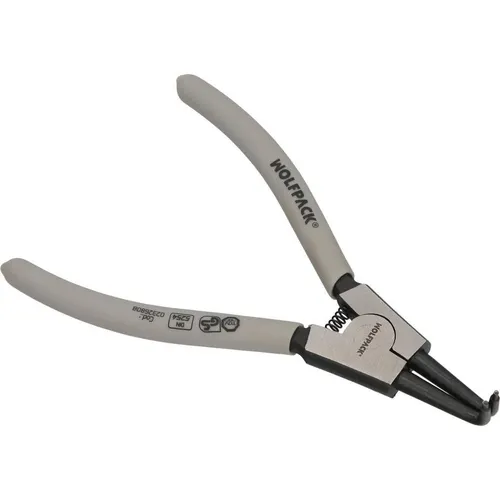 Zangen Aussenscheiben gebogen 175mm Din Stahl 5254 Druckringe Sicherungsringe