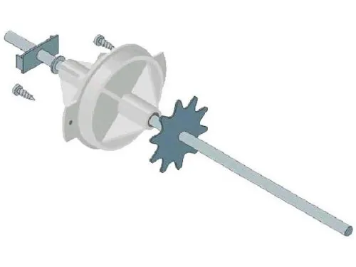 ROLLY TOYS Hinterachse 10 mm 12er Ritzel Ersatzteil 38601000000