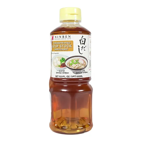 Ninben Shirodashi Katsuobushi 500ml Suppenbrühe Konzentrat  Dashibrühe Dashi Kon