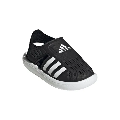 adidas Unisex Baby Closed-Toe Summer Water Sandalen - Core Black/Cloud White, 25.5 EU - Jungenmode mit regulärer Passform und Klettverschluss, ideal für aktive Sommertage am Wasser.