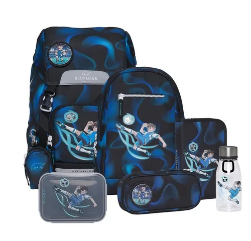 Beckmann Schulranzen Classic (8tlg., inkl. Trinkflasche und Lunchbox)