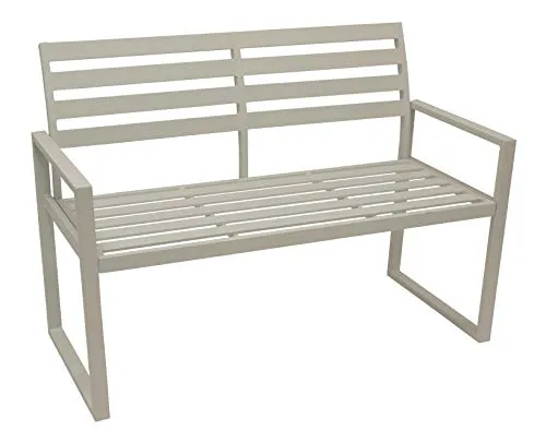 Produktbild DEGAMO Design Gartenbank Atlanta 2-Sitzer, wetterfest und rostfrei
