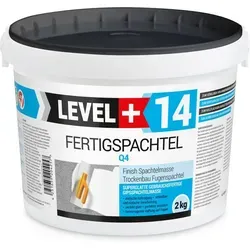 Level+ - Level+ Fertigspachtel Spachtelmasse Glättmasse L+14 - 2kg